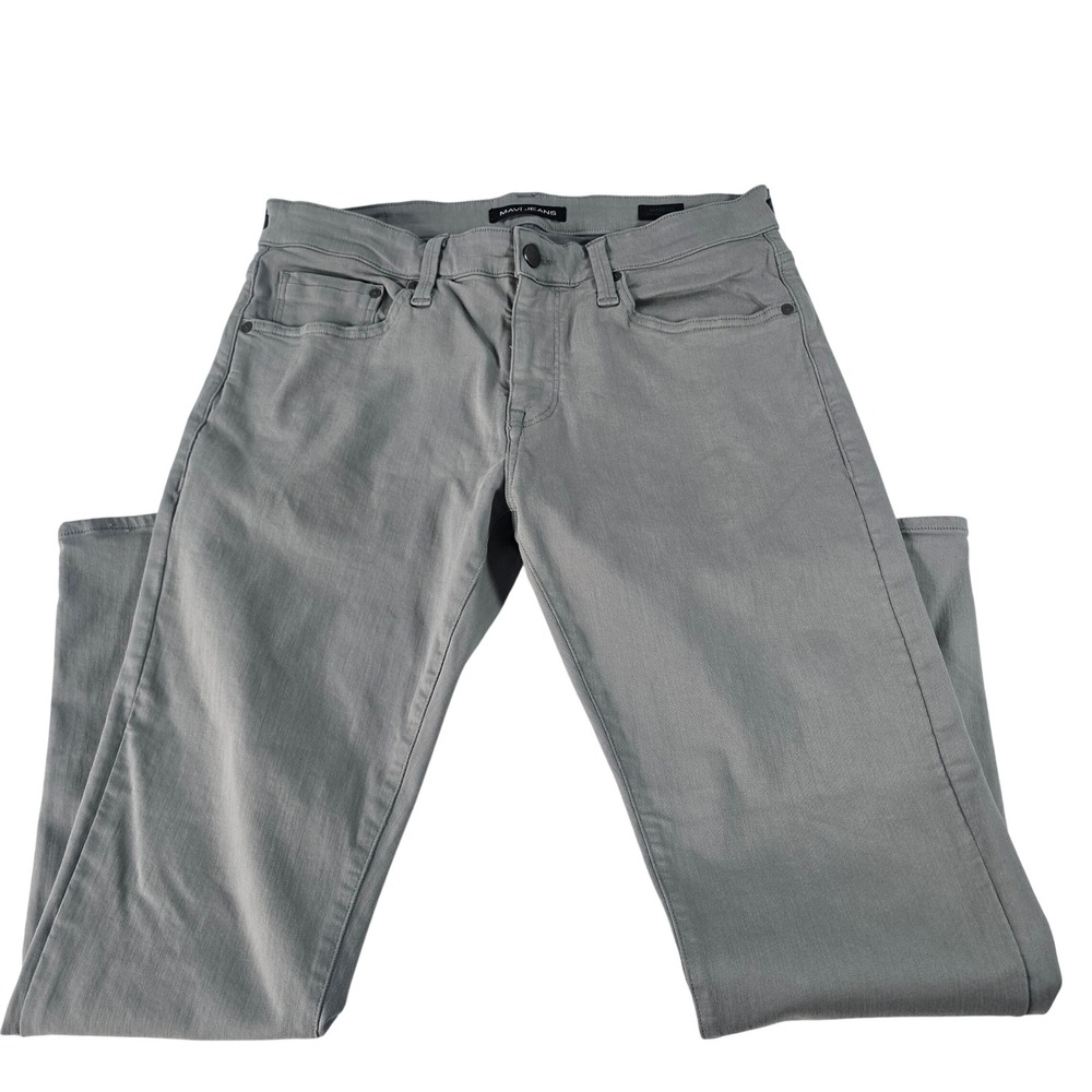 Mavi Jeans Marcus‎ Slim Straight Leg Grey Denim Pants Mens 33x30 M0035135575